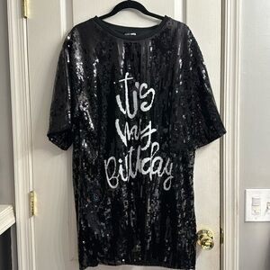 It’s My Birthday Sequin Shirt/Dress